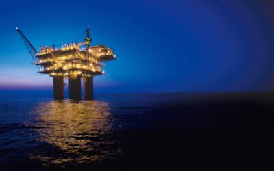 Платформа BHP Shenzi Petroleum у глибоководній Мексиканській затоці