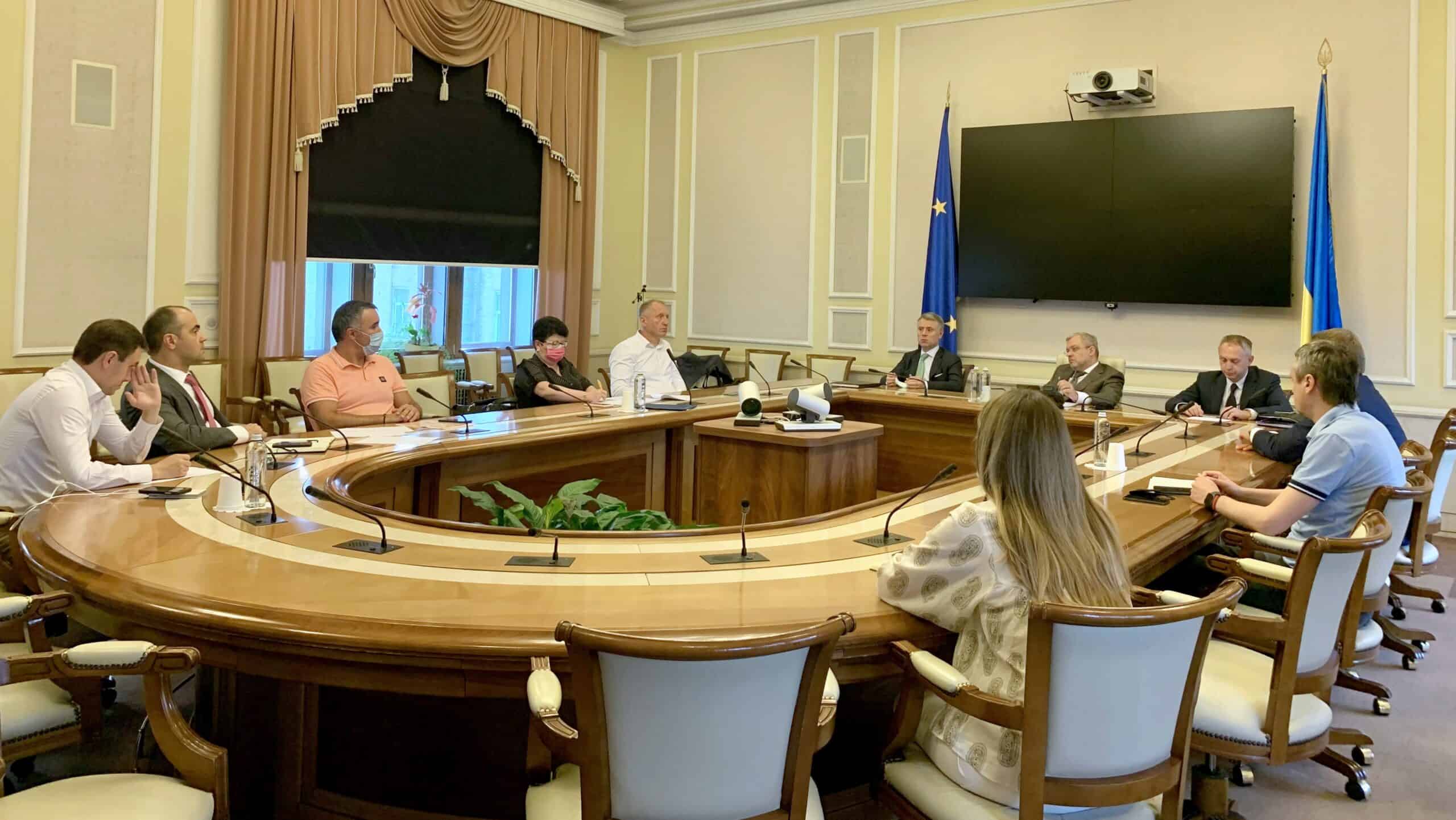 У Міненерго обговорили стан накопичення газу